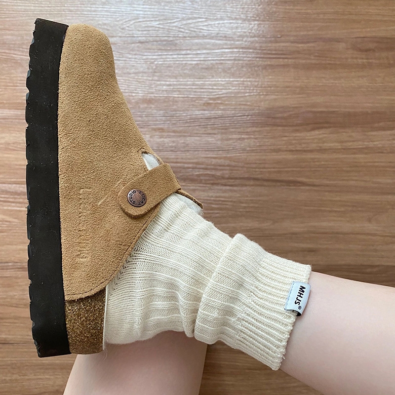 Pink Casual Shoes: Baotou Style Leisure Shoes in Sand Color for Women's Daily hot Comfort - Lightweight Design