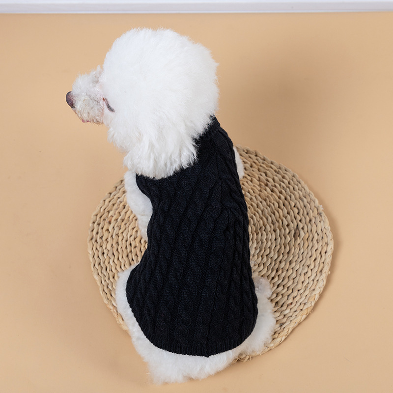 Dog clothes 2024 new Teddy Bichbear puppy Schnitzer York Summer pet clothes winter warm sweater