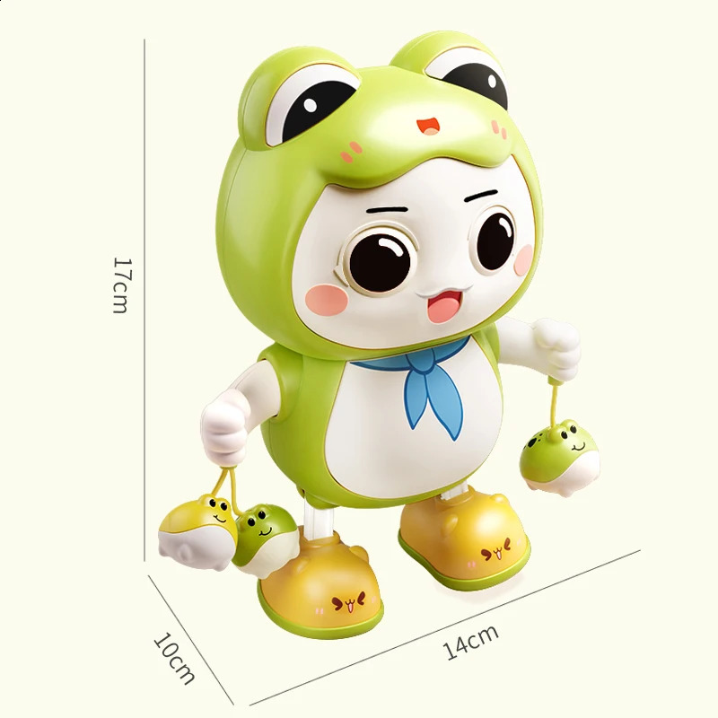 Children Cute Rabbit Electronic Toy Pet With Music Light Animal Game Frog Walking Dance Moving Kid Toys 3 Year Gifts 241218
