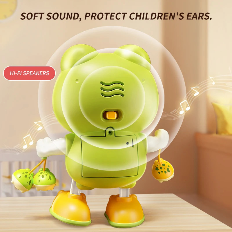 Children Cute Rabbit Electronic Toy Pet With Music Light Animal Game Frog Walking Dance Moving Kid Toys 3 Year Gifts 241218
