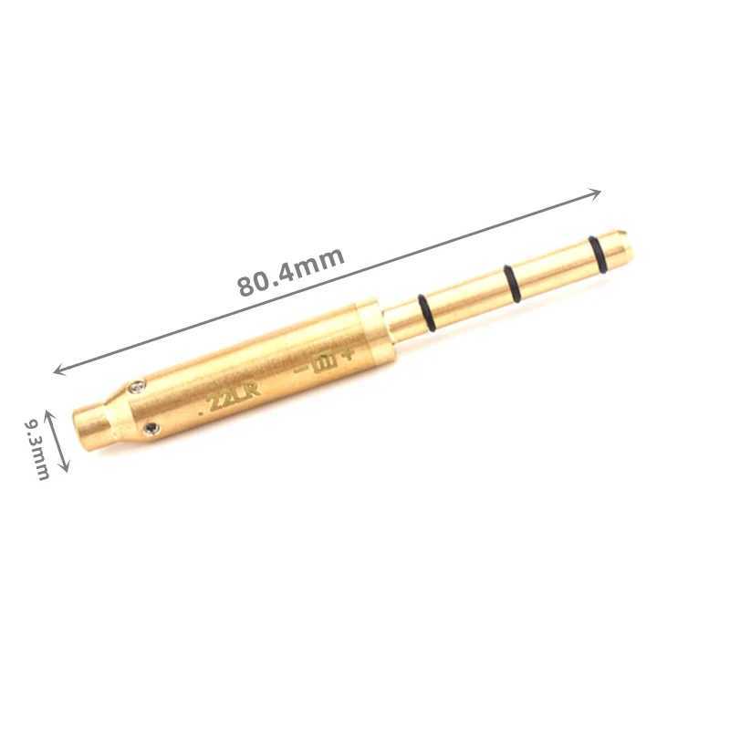 Cal.22 Laser Bore Sight.22LR Laser Boresighter 22 Laser Collimator for Rifle 22LR Laser Pointer T241218