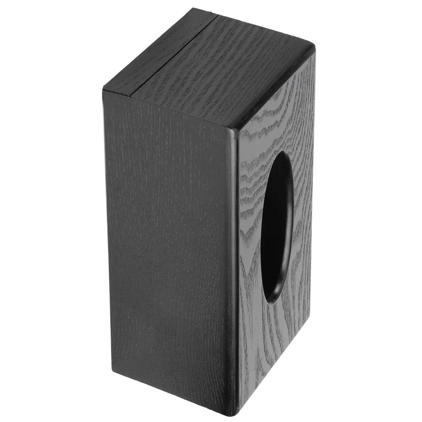 Black Wooden Tissue Box Napkin Case Elegant Style Tissue Holder 23x12x10.5cm for He Hotel Living Ro Y241218