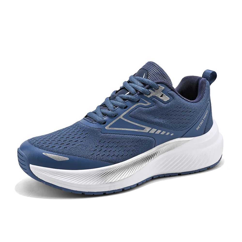 Final Sale Running Shoes Light Weight Summer Non-Slip Striped Sole Outdoor Jogging Wholesales Mesh SneakersC250411