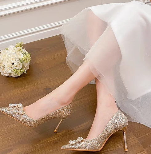 2025 S Fashion Designer New Style Free Shipping Designer Round Toe High Heels Commute Shoes For Womens Daily Wear