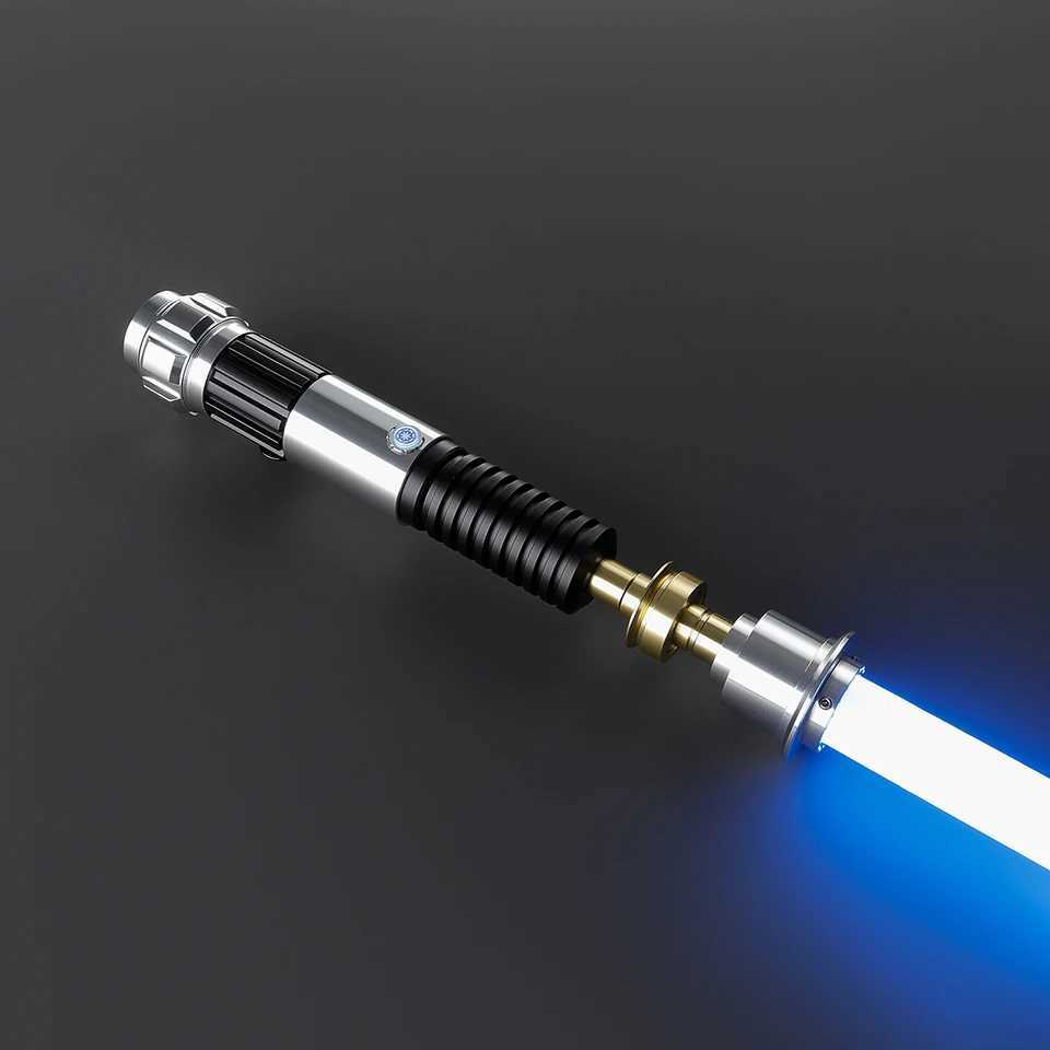 People Kenobi Lightsaber Xenopixel Light Saber Metal Handle Pixel Laser Sword Heavy Dueling Cosplay Neopixel Sabers Toys W241218