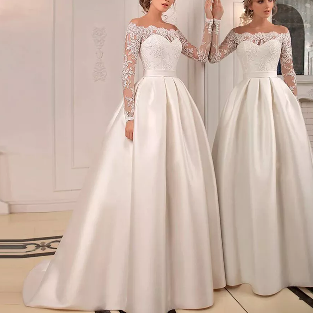 Newest A Line Weddi… - image