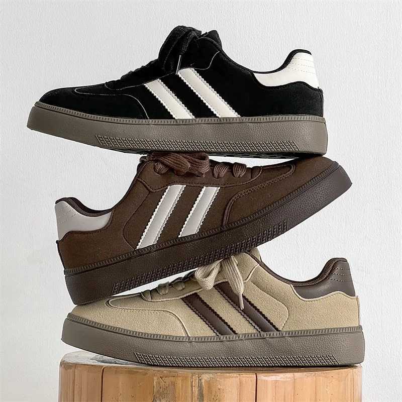 Mens sports retro brown suede leather Cfort lace mens skateboarding shoes atillas De Hbre Y241218