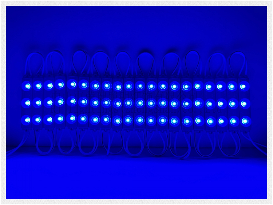 high voltage 110V / 220V input LED Light Module for Sign Letter 64mm*12mm SMD 3030 1.6W no Need Transformer Each 1 Module can be Cut