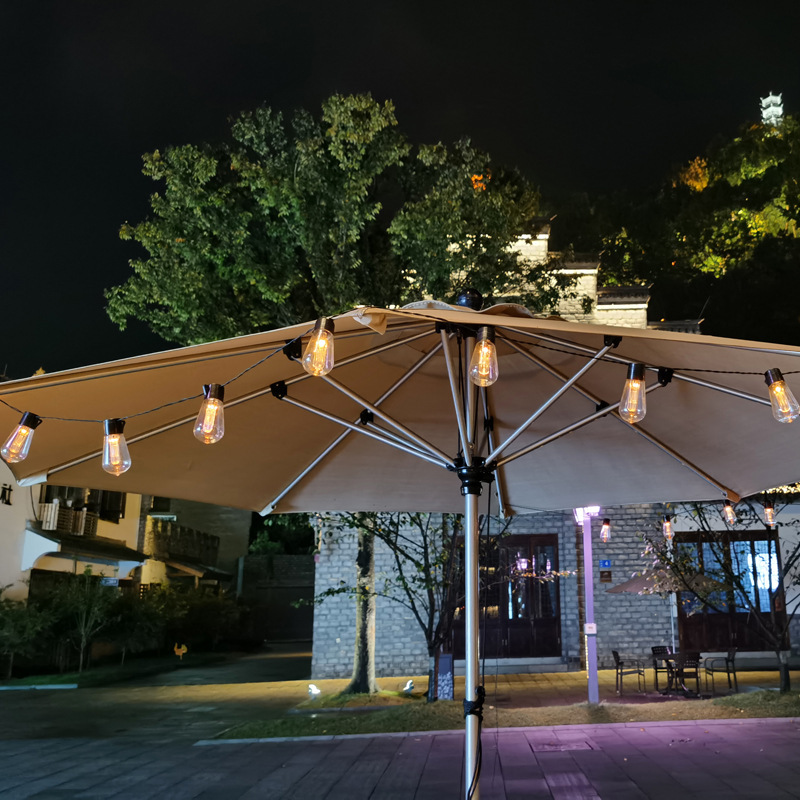 Decorative Outdoor RGB Globe Ball Light String - Weather-Resistant USB Colored Lighting