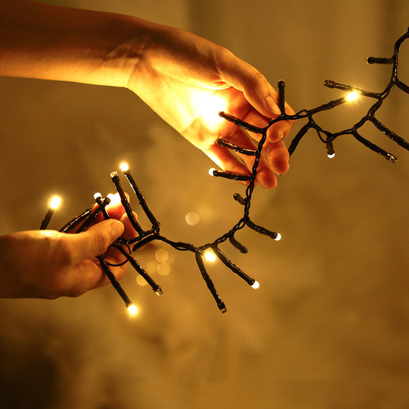 Outdoor Waterproof LED Starry Sky Lighting for Festive Atmosphere - Perfect for Xmas