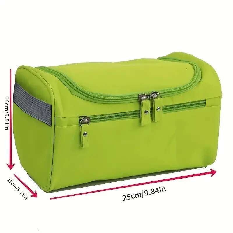 Backpack Portable Makeup Bag Unisex Capacity Waterproof Cosmetic Organizer Toiletry Hanging Case Pouch For Women Men Wash Shaving Make Up