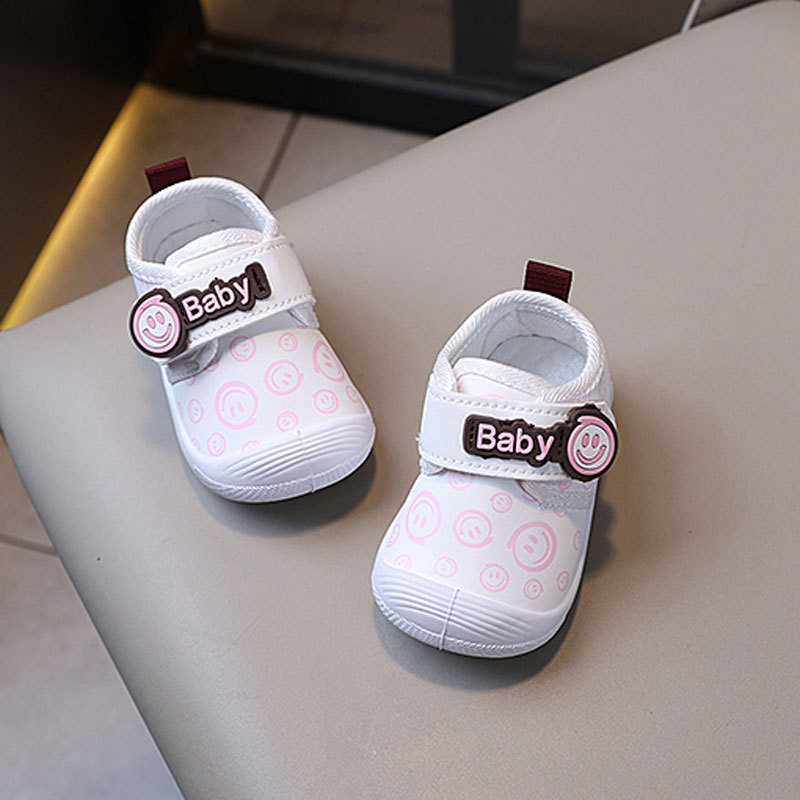 Baby Girl Boy Shoes First Walkers Soft Newborn Enfant Cutefeet Sneakers Cute Infant Toddler Causal Shoes Sizes 16 - 21