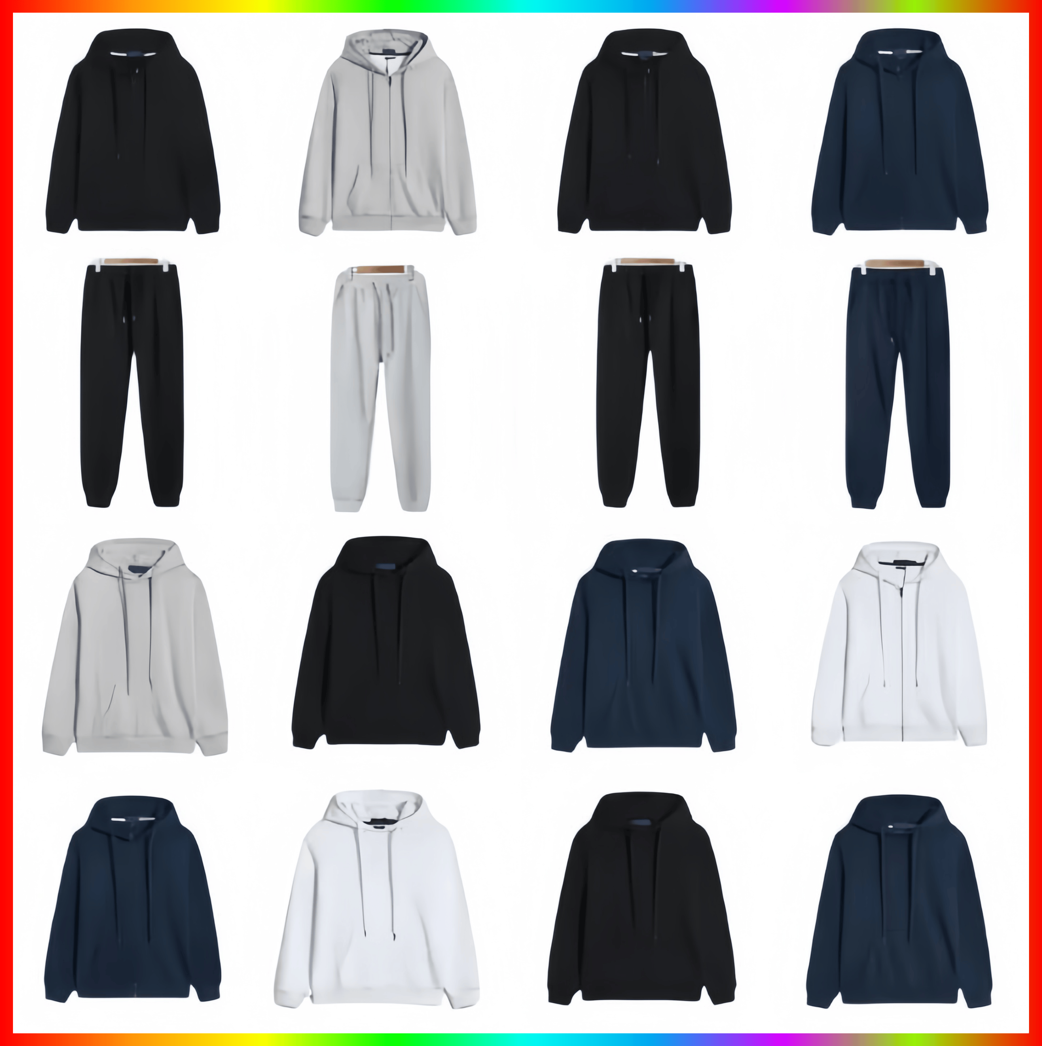 Mens Hoodie Sweatshirt Polos High Quality hoodie Zip Up Designer Hoodie Sweater Cardigan Mens Womens Cotton Sweatshirts Pants Autumn Winter Casual Hoody Jacket