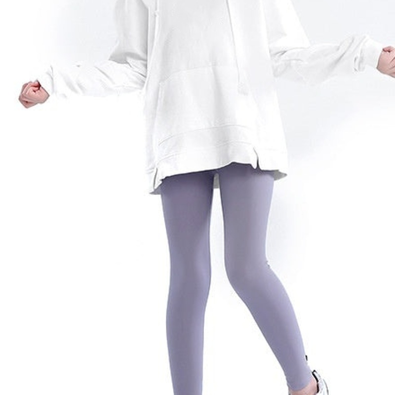Uu-1976 Spring & Fall Thin Kid's Inspired Yoga Tights - Lightweight Long Pants For Girls