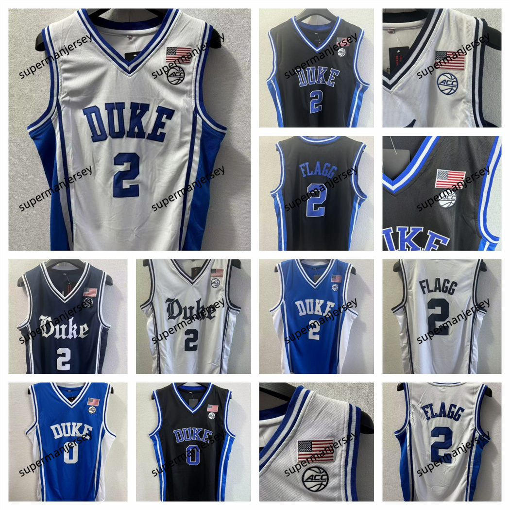 2025 Duke Blue Devils Basketball Jerseys 0 Jared McCain 2 Cooper Flagg Men Women Youth S3XL