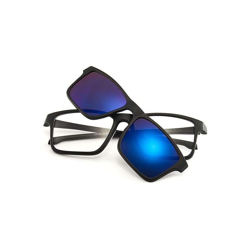Aluminum Frame Sunglasses with Blue Light Blocking & UV Protection
