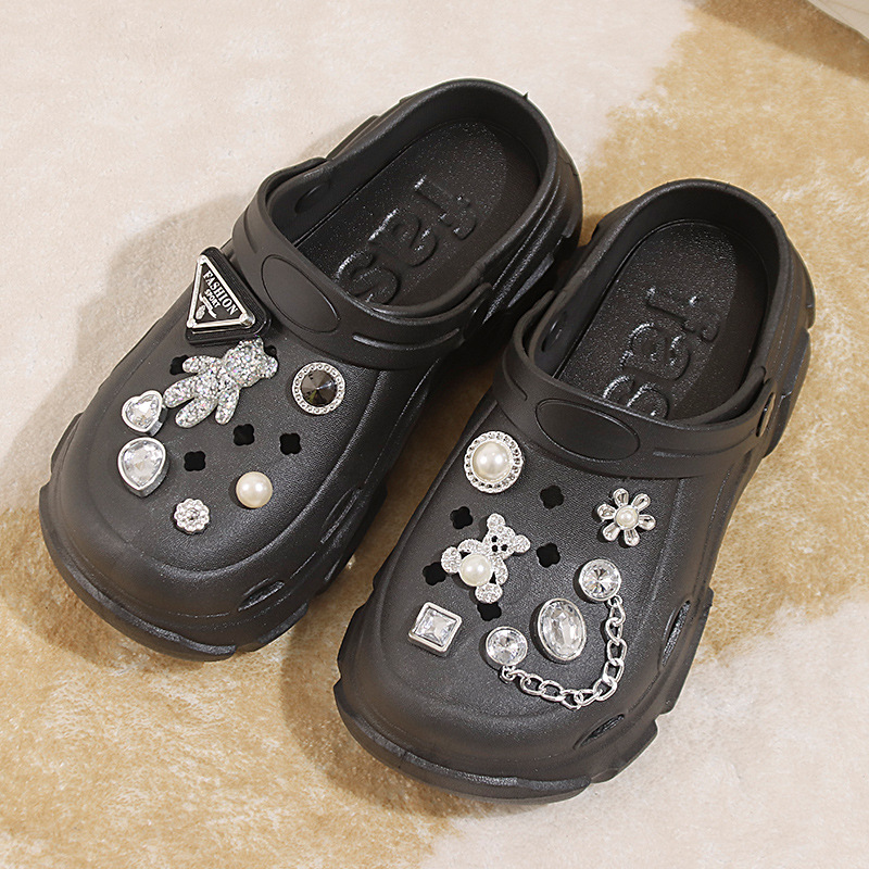 Free Shipping slippers designer slides womens Platform sandals summer home outdoor Slipper bathroom woman shoes beach size eur 36-41