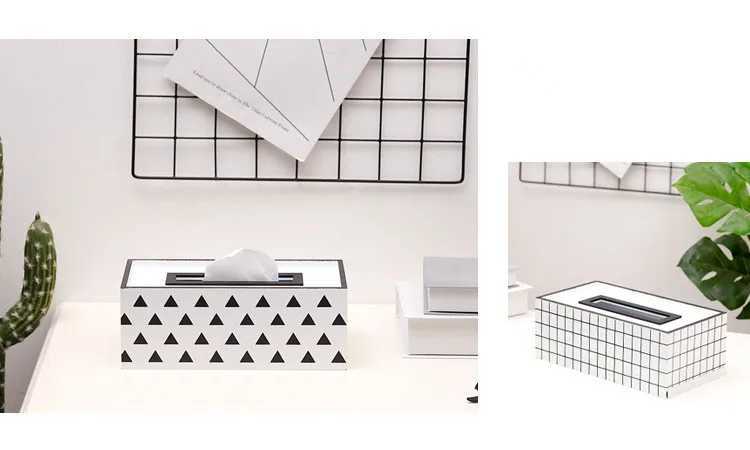 1 Nordic wooden living Ro Dining Ro decoration organization simple wooden tissue box He Storage Organization JL 235 Y241218