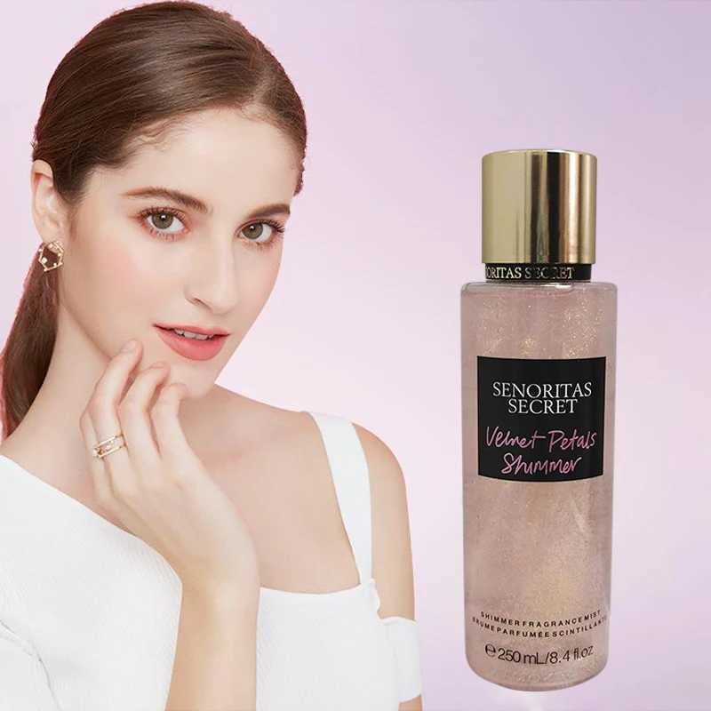 Womens Secret Quicksand Fragrance Body Spray Pheromone Dating Essential 250ml Gilded Perfume Light Fragrance Charm Attraction XJ250704