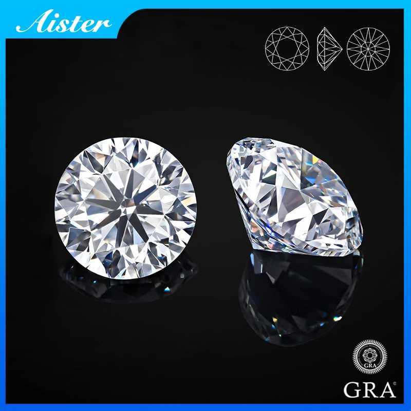 Wholesale D-color moissanite loose stone 0.1-12.0ct VVS1 certified moissanite laboratory diamonds pass the testing instrument W241214