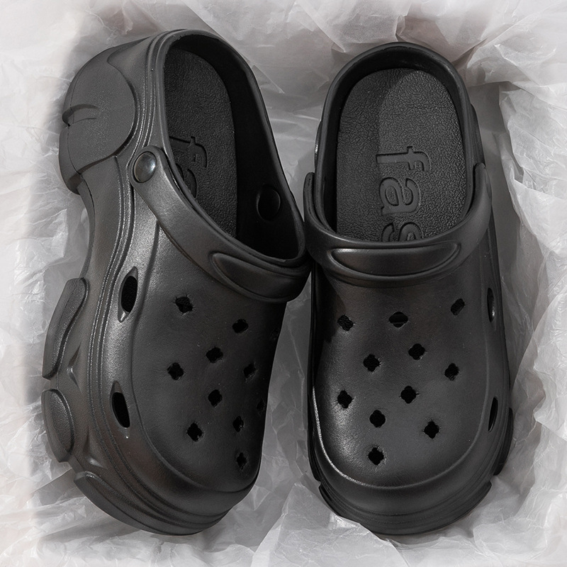 EVA Summer Slippers New Sandals for Women 2025 Outdoor Clogs Thick-soled Slippers Women's Flip-flops Non-slip Home Slippers
