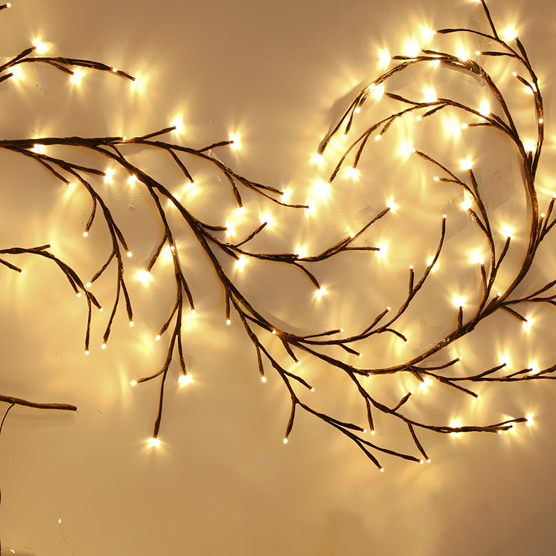 Creative Branch LEDs - Enhance Your Holiday Atmosphere with Plug-In Twig Light Strings