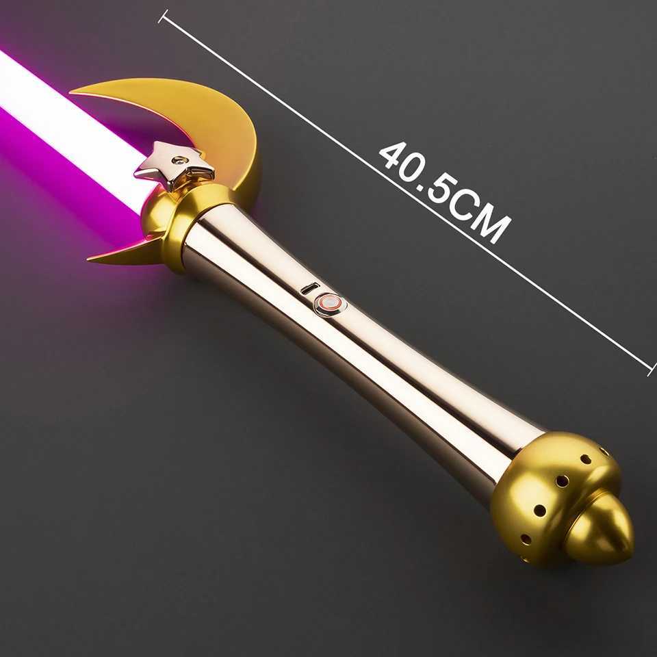 Sailor Moon Pixel Lightsaber Xenopixel Light Saber Jedi Neopixel Laser Sword Metal Handle Role Playing Heavy Duel Luminous Toy W241218