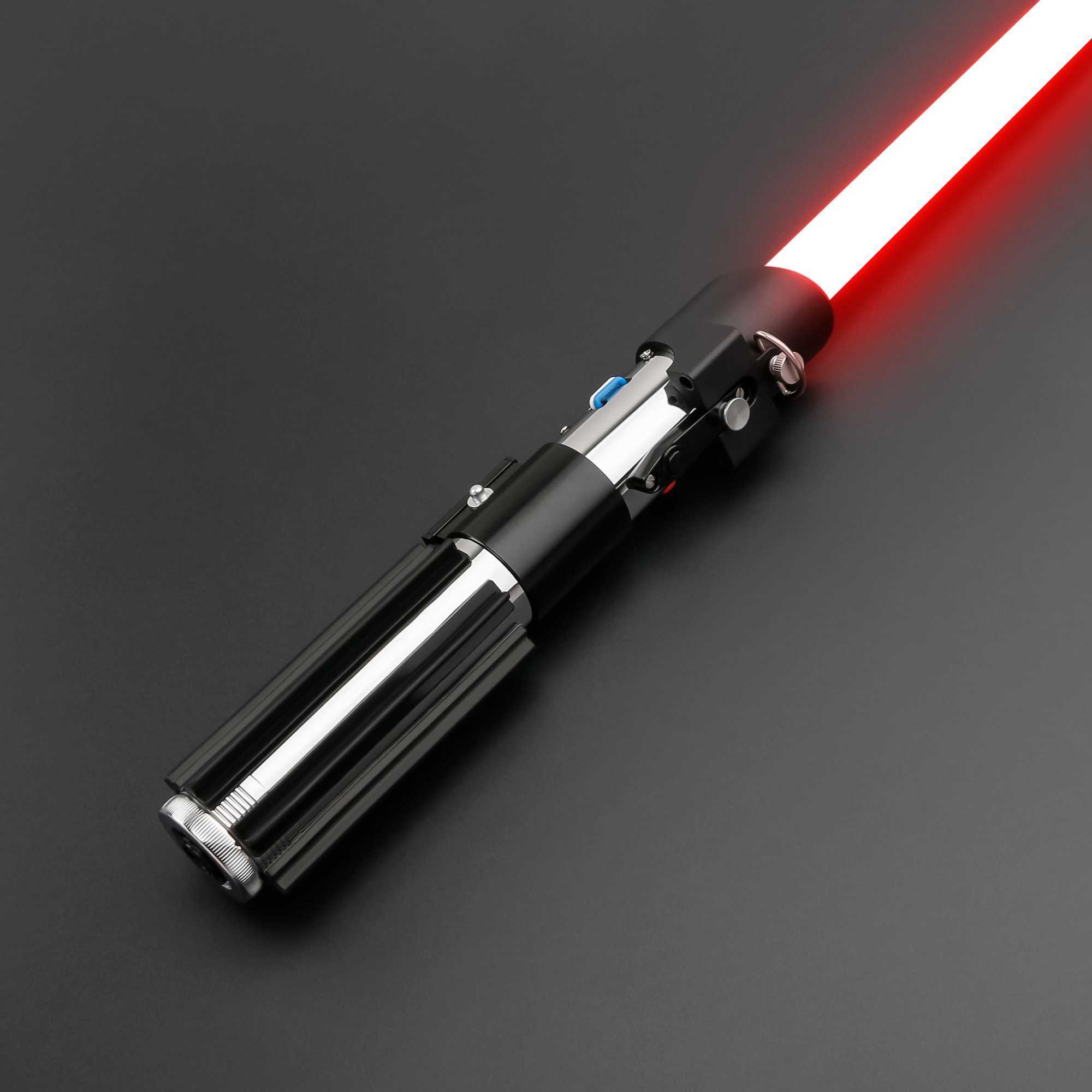 Black Friday Darth Vader EP5 Battle Smooth Swing Metal Lightsaber Power Heavy Duel Skywalker Gift Font Laser Sword W241218