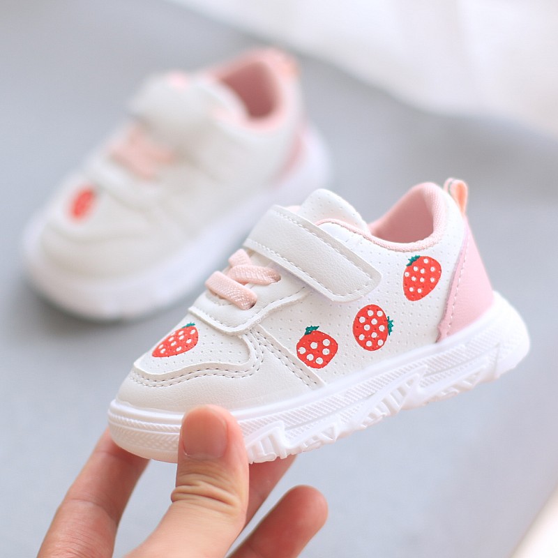 Toddler Sneakers Infant Sport Shoes Cute Baby Newborn Outdoor First Walkers Anti-slip Littlesprouts Kids Casual Shoes Sizes 15 - 19