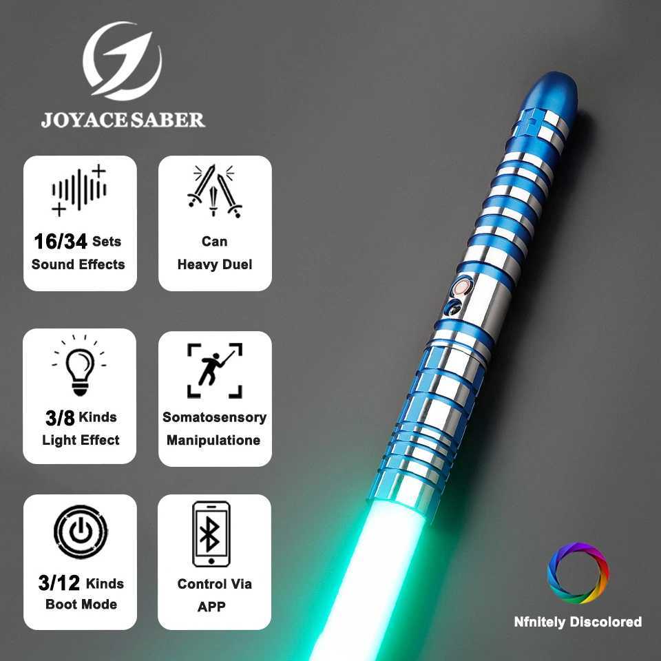 Lightsaber Jedi Neopixel Light Saber Xenopixel Laser Sword Role Playing Heavy Duel Infinite Color Luminous Role Playing Toy Joyace W241218