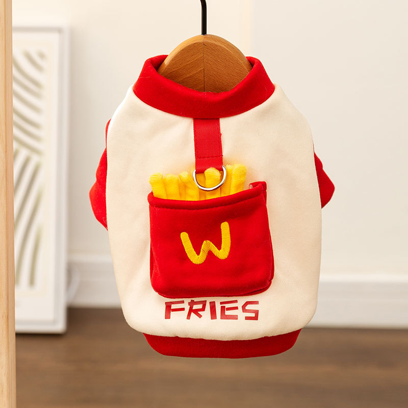 Dog Apparel Pet Clothes dog hoodie Small and medium dog Teddy Bichbear puppy cat pet clothes