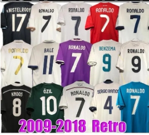 Finals Retro Soccer Jersey Football GUTI Ramos SEEDORF CARLOS RONALDO ZIDANE RAUL Vintage 09 10 11 12 13 14 15 16 17 18 FIGO kits111