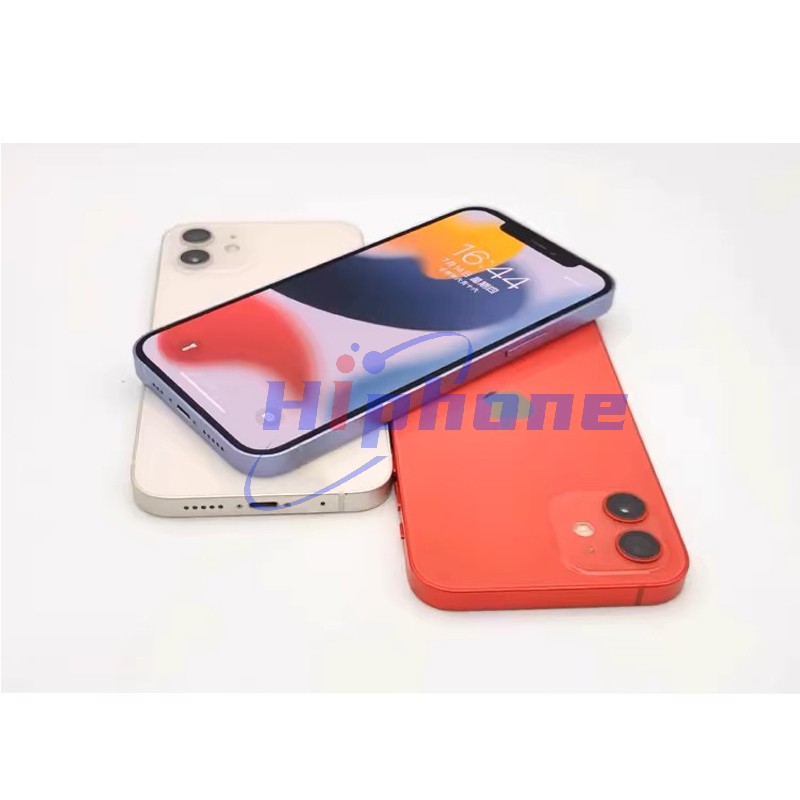 Unlocked Original Apple iPhone 12 Mini Genuine RAM 4GB ROM 64/128/256GB A14 IOS NFC 5G Cell Phone with Face ID