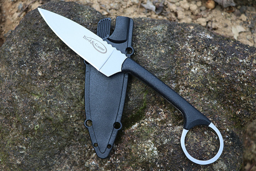 Top Quality M7844 Survival Straight Knife 3Cr13Mov Satin Blade Full Tang GRN Handle Outdoor Camping Hiking Fishing EDC Fixed Blade knife Knives with K