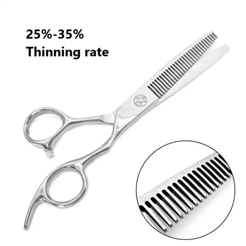 1pcs Professional Haircut Scissors 6 Inch Hair Cutting Scissors Hair Thinning Shears Sharp And Durable Hairdressing Tools 241217