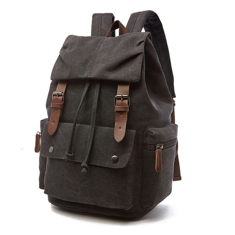 Backpack New Fashion Vintage Canvas School Bag Men's Travel Bags Large Capacity Backpack