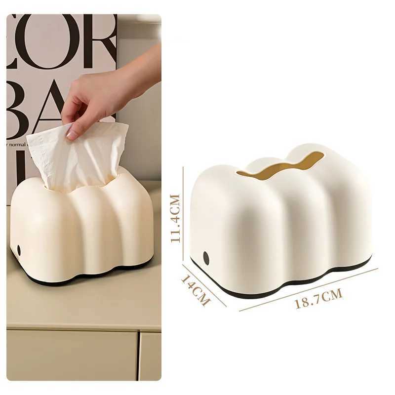 Cloud Creative Lifting Tissue Box Tissue Dispenser Organizer Cute Paper Box Towel Rack Organizer Elegant Design Mti Function Y241218