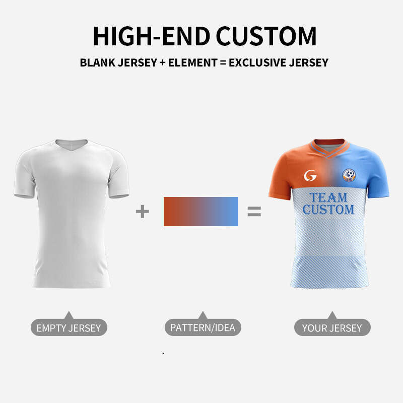 2025 Wholesale Costimized 100% Ployester Adults Shirts Mens Soccer Uniform Jersey Shirt Youth Football Kit F549