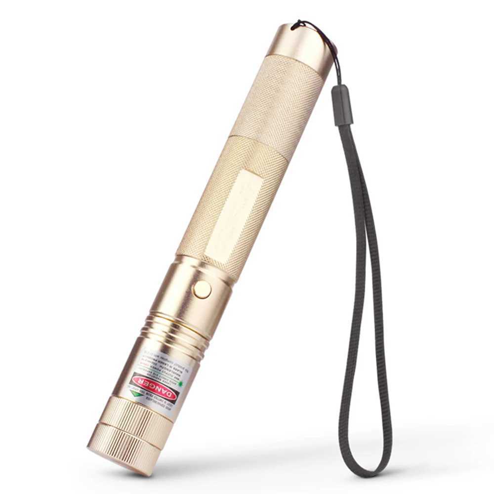 High Quality Outdoor small tool accessories 303 green camping equipment USB charging laser light O241218