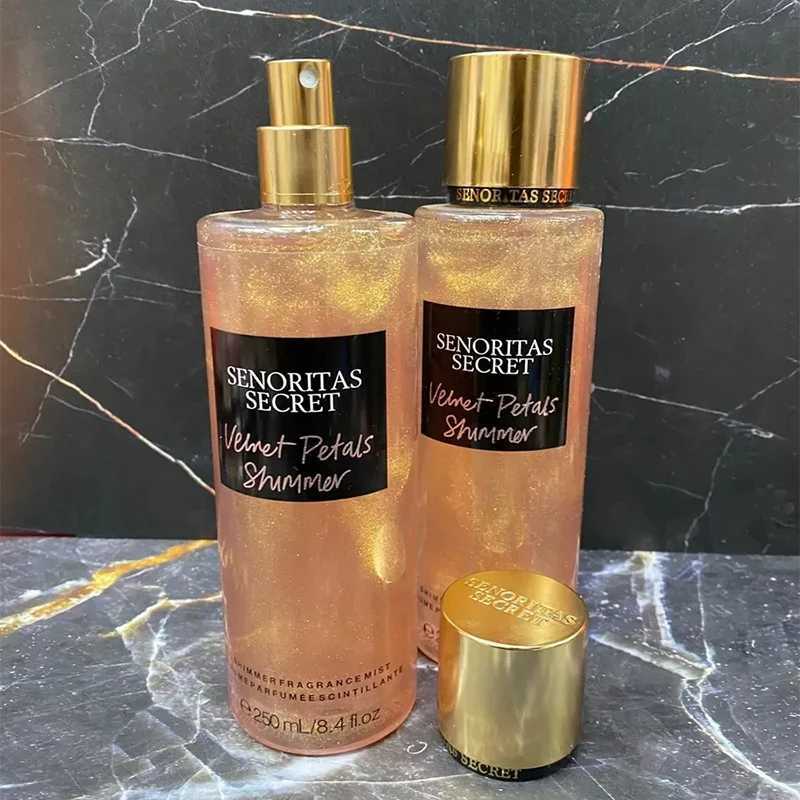 Womens Secret Quicksand Fragrance Body Spray Pheromone Dating Essential 250ml Gilded Perfume Light Fragrance Charm Attraction XJ250704
