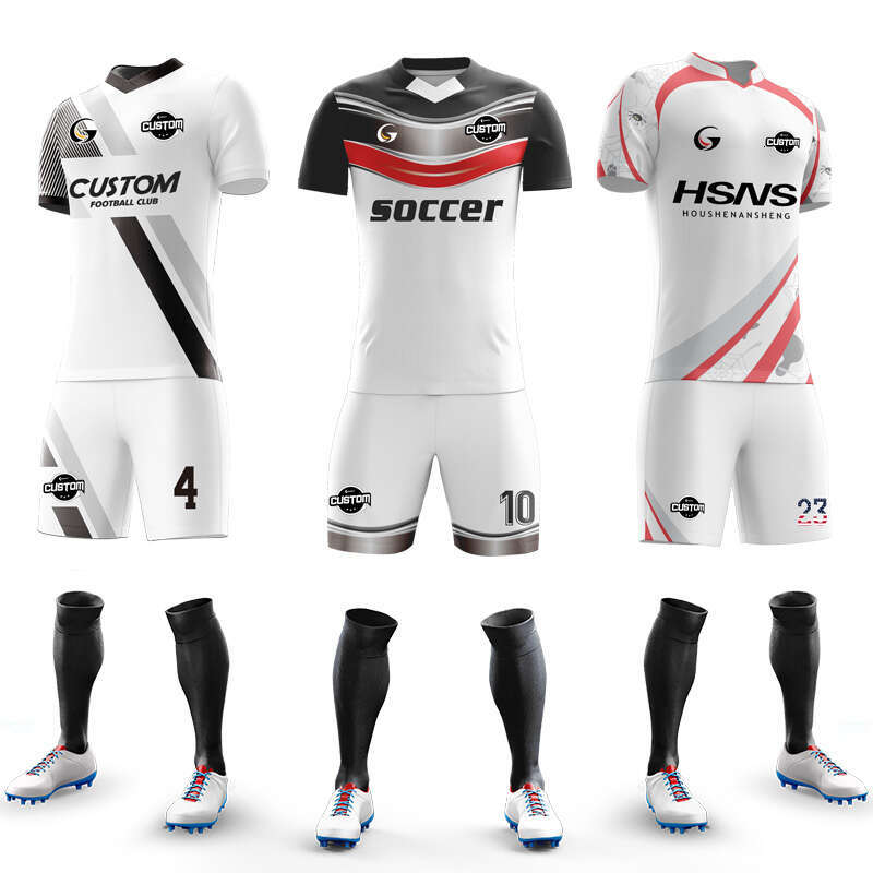 2025 Custom Sublimation Printing Jersey Polyester Club Team Football Uniform Breathable Soccer Jeysey For Men