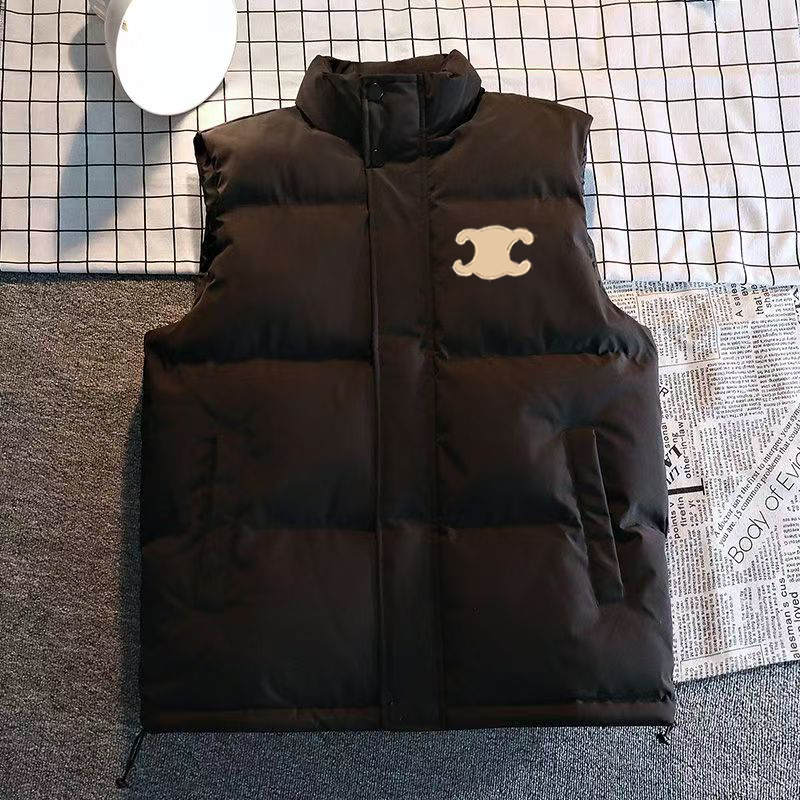 9AAA Womens Jackets Parkas Puffy Vests Sleeveless Woman Down Coats Winter Outwears Designer Lady Slim Jacket Windbreaker Short Coat Asian Size