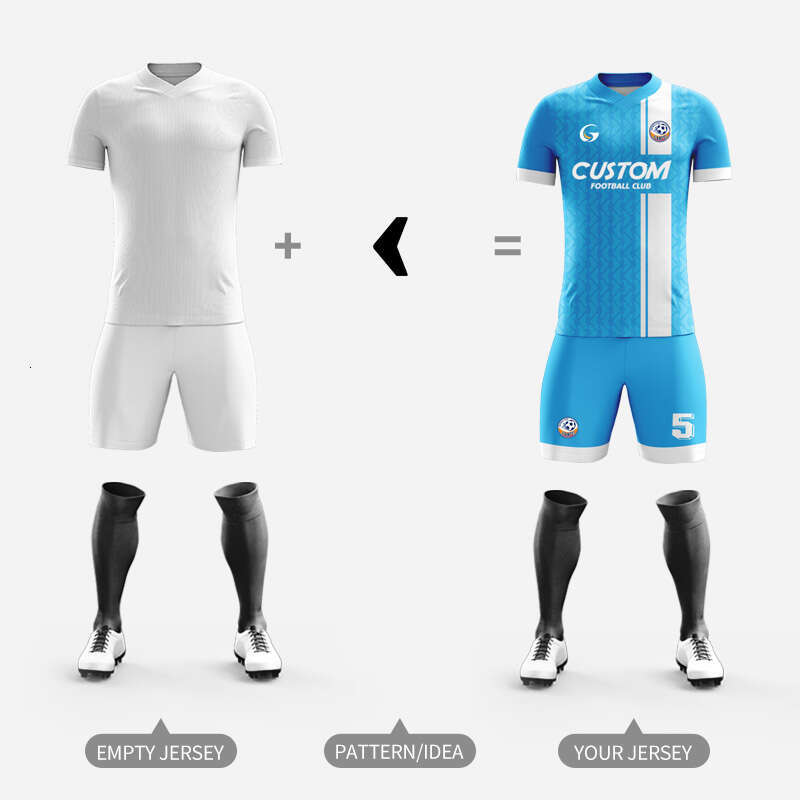 2025 Custom Sublimation Printing Jersey Polyester Club Team Football Uniform Breathable Soccer Jeysey For Men