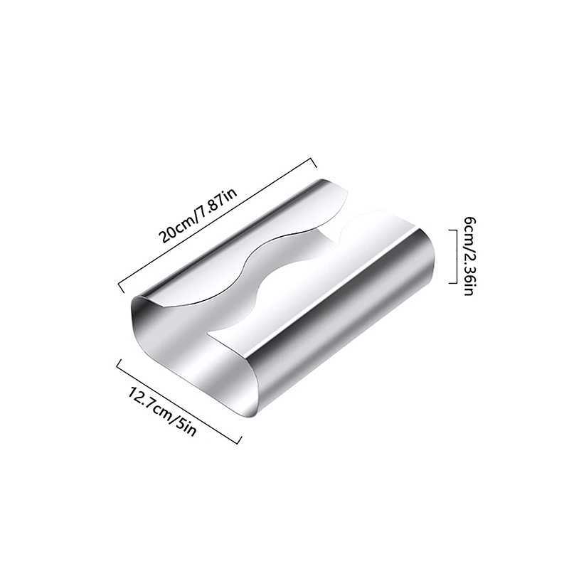 Nordic luxury stainless steel tissue box used for living Ro desktop tissue holder silver plated paper storage box Y241218