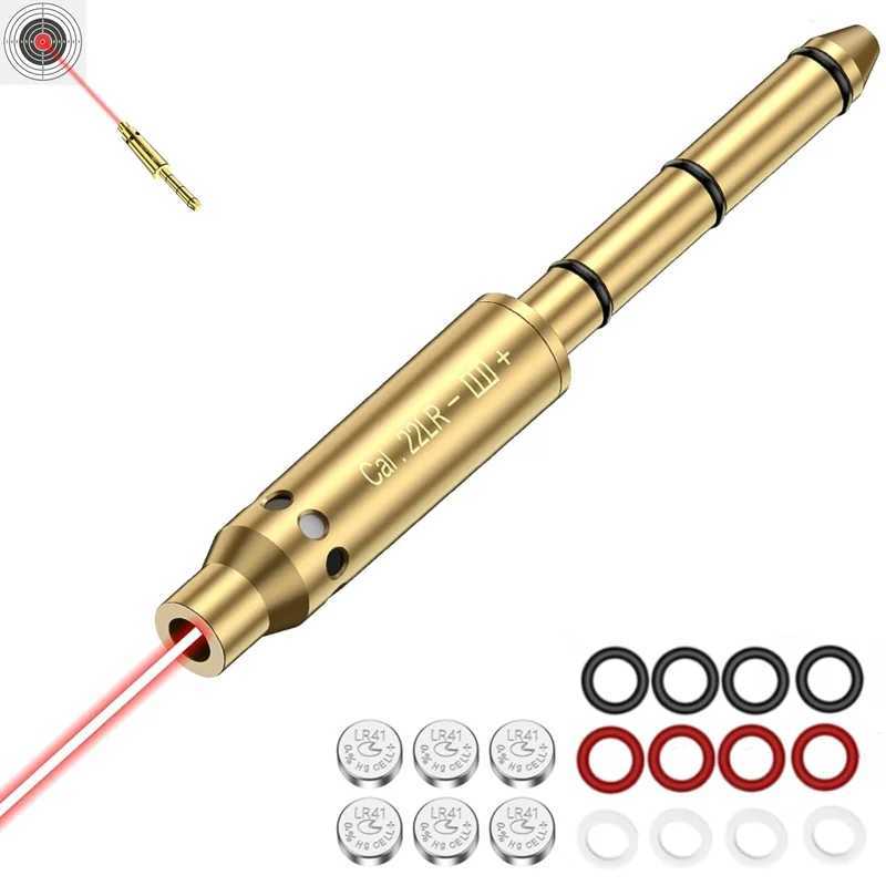Cal.22 Laser Bore Sight.22LR Laser Boresighter 22 Laser Collimator for Rifle 22LR Laser Pointer T241218