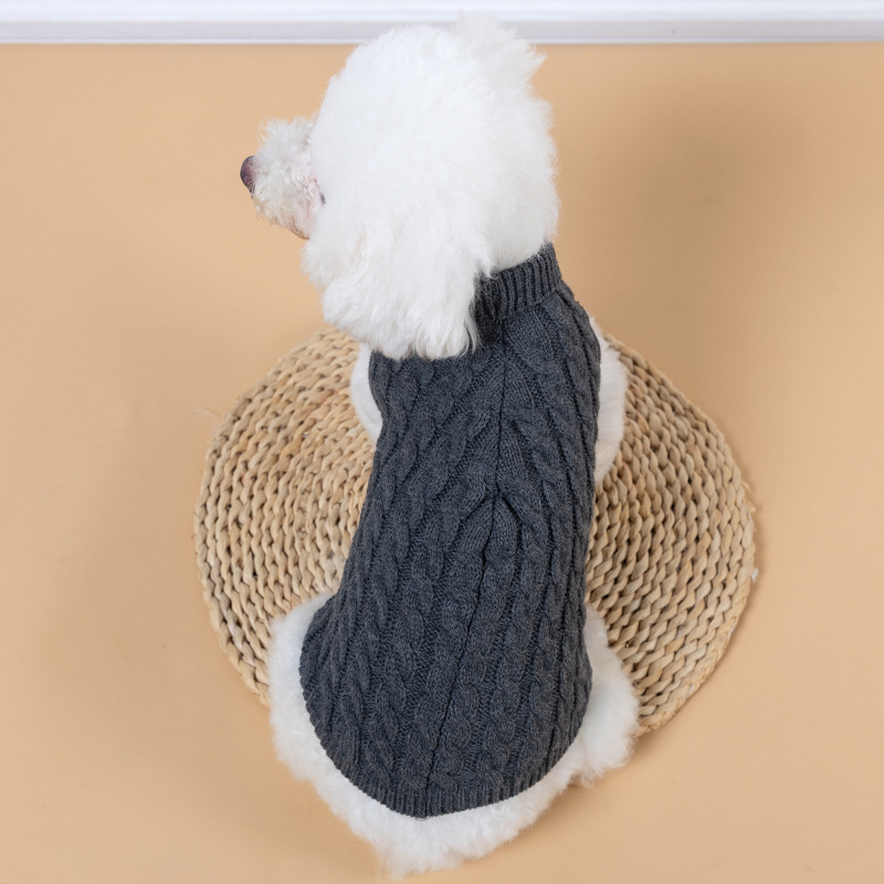 Dog clothes 2024 new Teddy Bichbear puppy Schnitzer York Summer pet clothes winter warm sweater