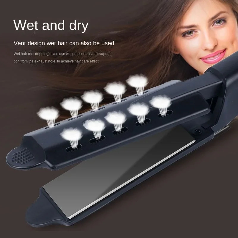 Professional Hair Straightener Four-gear Flat Iron Ceramic Heating Plate Wet Dry Heats Up Fast Straightening Styling Tool 241224