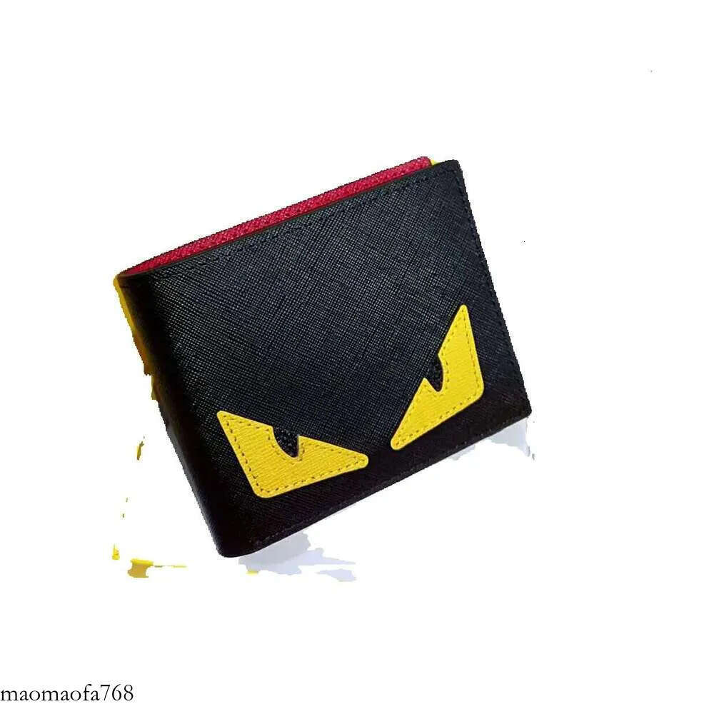 wholesale high quality pu leather wallet fashion eye pattern pocket wallets short mini credit card purses Free delivery fast