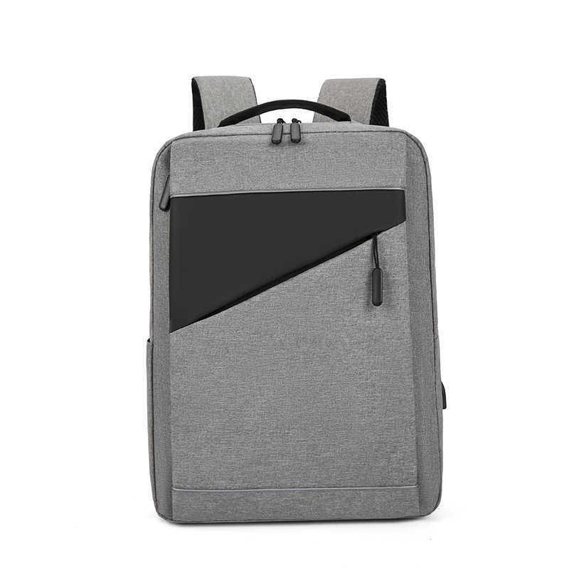Backpack Mens Fashionable Large Capacity Backpack For Male High School Students Business Multifunctional Usb Charging Computer Bag Backpack Day Travel
