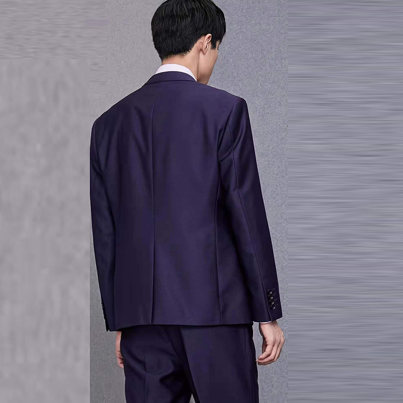 G1218Men's slim-fit suits, stain-resistant and wrinkle-resistant business suits, groom wedding suits